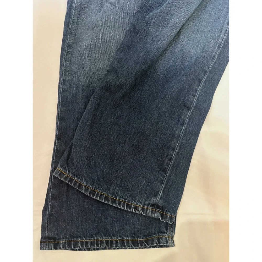 Levi's 505 Dark Wash Straight Leg Denim Jeans 38/29